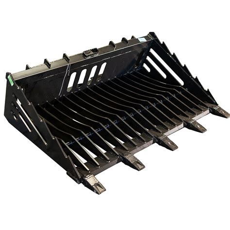 60in skid steer bucket|60 inch quick attach bucket.